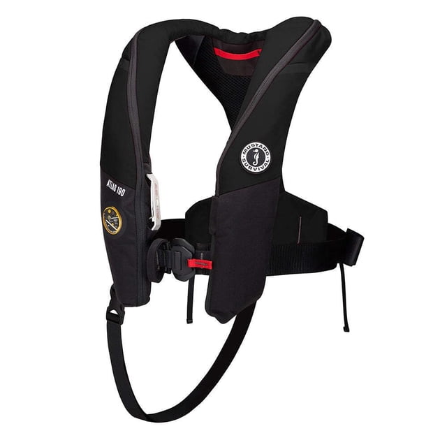 Chaleco salvavidas Mustang Survival Atlas 190 DLX negro