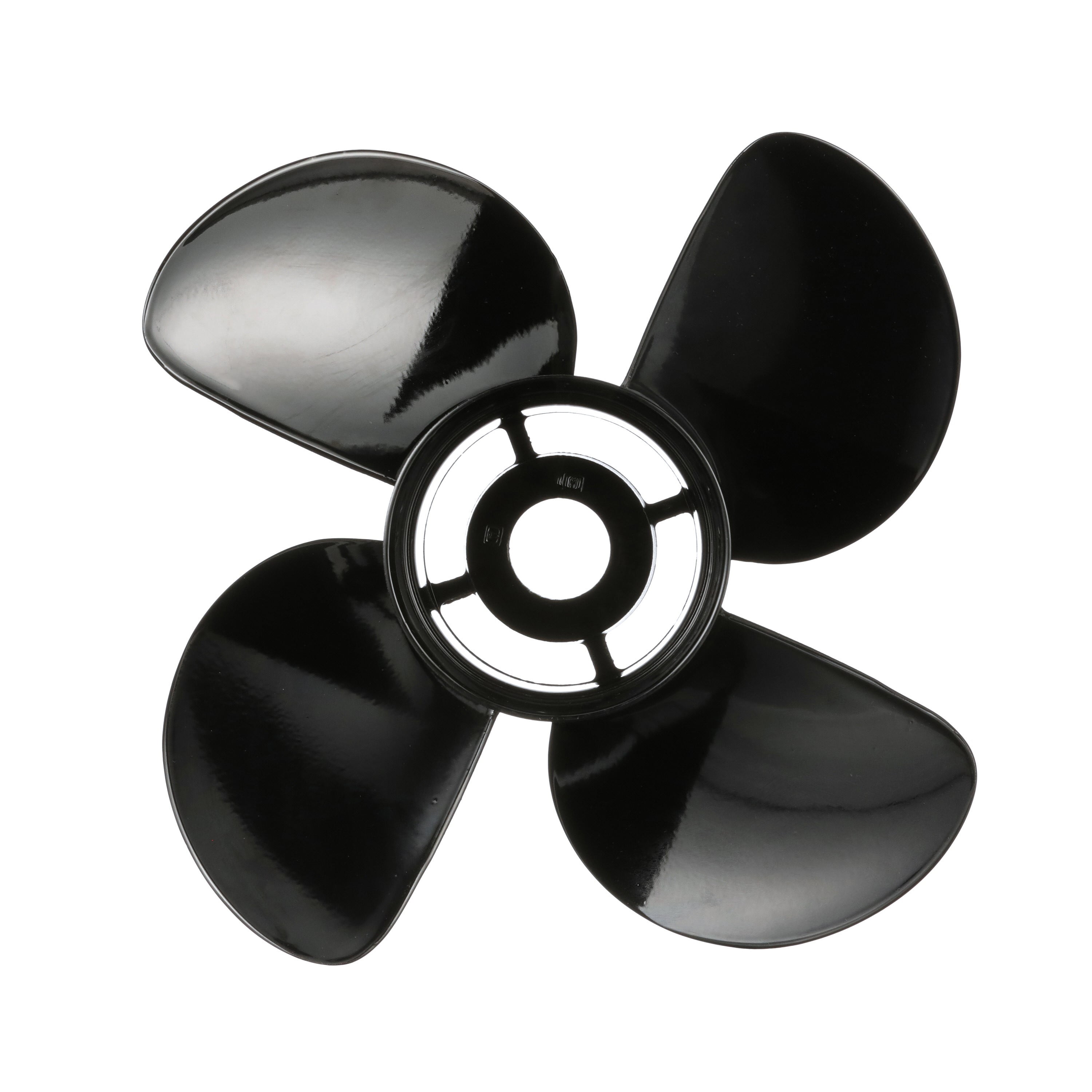 Quicksilver Nemesis 4-Blade Aluminum Propeller, 13.0