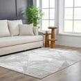 thumbnail image 6 of Hauteloom Basia Living Room, Bedroom Area Rug - Contemporary - Light Gray, Gray - 7'9" x 9'6", 6 of 15