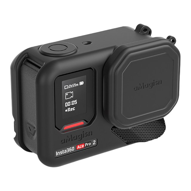 Case Silicona Suave para Accesorios Cámaras Acción A Prueba Amortiguadores Insta360 Ace Pro 2