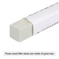 thumbnail image 3 of Unique Bargains Wood Scratch Filler Crayons Furniture Repair Wax Filler Stick, Rice White, 3 of 5