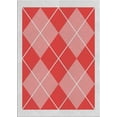 thumbnail image 1 of Ahgly Company Indoor Rectangle Patterned Rose Pink Novelty Area Rugs, 5' x 7', 1 of 6