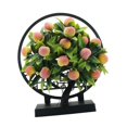 thumbnail image 4 of Decoración de bonsái de fruta artificial, decoración de planta de fruta falsa realista simulada para durazno, 4 of 9