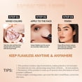 thumbnail image 5 of Baked Color Correcting Foundation – Lightweight Airy Finish Powder Makeup with Mirror, Subtle Glow, Oil Control, Long Lasting – Fine Texture for Smooth Light to Medium Coverage, Mother's Day Gifts, 5 of 6