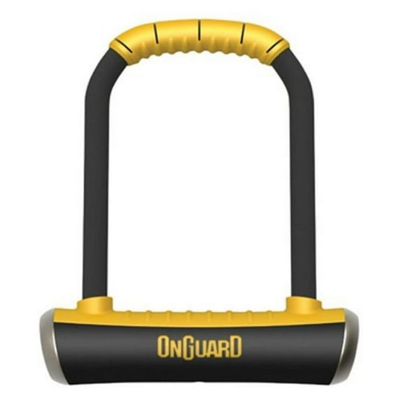 OnGuard Brute STD-8001 Keyed Shackle Bike Lock, High Security & Reliable, Bicycle Lock With Co-