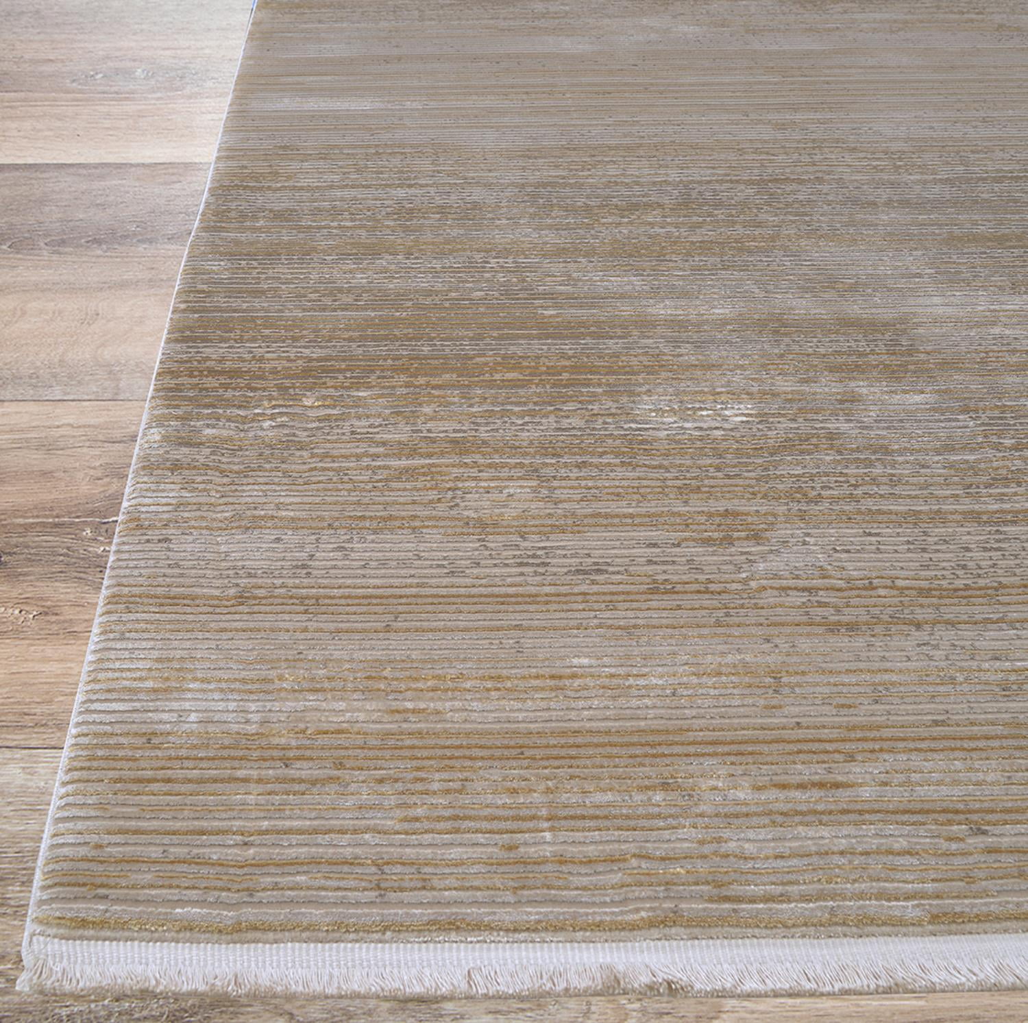 Couristan Siena Grandeur 2'7" x 7'2" Gold Runner Rug