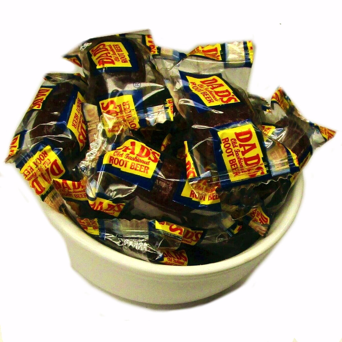 Washburn Dad's Wrapped Bite Size Hard Candy Root Beer Barrels 2 lbs.
