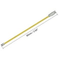 thumbnail image 3 of Unique Bargains 90mm Length PVC Coated Stainless Steel Keyring Loop Cable Yellow 4 Count, 3 of 6