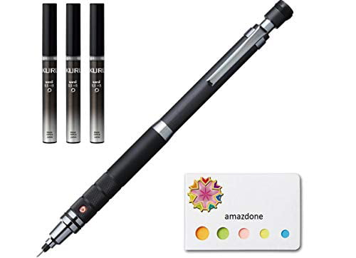 Uni Kuru Toga Pencil Lead - 0.5mm - HB ,20 Leads X 5-pack （Total 100 Leads Value Set （With Our Shop Original Product Description）