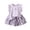 Purple, variant on Girls Skirt Sets Ruffle Sleeve Shirt Tiered Layer Skirts Clothing Sets 2 Piece Summer Outfits for Kids(White,7-8 Years)