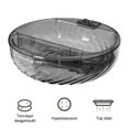 thumbnail image 2 of CSChome Dry Fruit Plate Dry Fruit Plate Detachable Double Layer Dry Fruit Tray Large Capacity Waste Container Double Layer Fruit Plate, 2 of 6