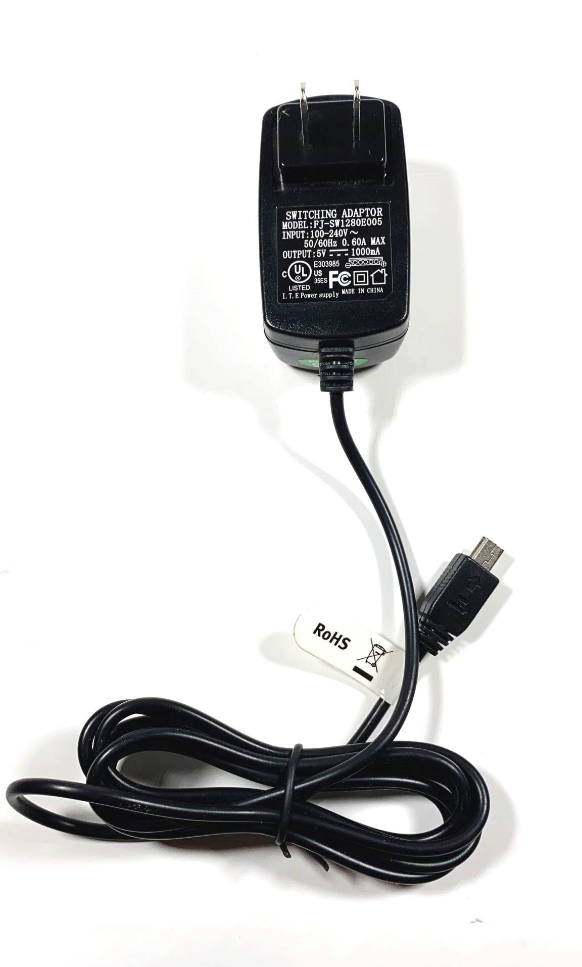 Plug Rj 45 Alimentatore Yealink 5V 2,0A – Adattatore CA Universale, Cavo 6 Piedi, Per Telefoni VOIP Adattatore CA YLPS052000C1-US - Foto 3