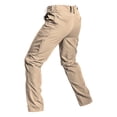 thumbnail image 6 of Lmueinov Men's Waterproof Pants Multi Pocket Outdoor Work Cargo Pants Relaxed Fit Straight Leg Solid Color Trousers for Fishing Golf Work Hiking S-3XL, 6 of 7
