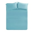 thumbnail image 1 of The Great American Store's 1800 Series Double Brushed- Sleeper Sofa Sheets Queen Size (62 x 74 + 12 Inch Deep) - Solid Blue - Super Soft, Wrinkle & Fade Resitant Sofa Bed Sheets, 1 of 5