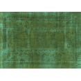 thumbnail image 1 of Ahgly Company Indoor Rectangle Abstract Turquoise Blue Modern Area Rugs, 2' x 4', 1 of 4