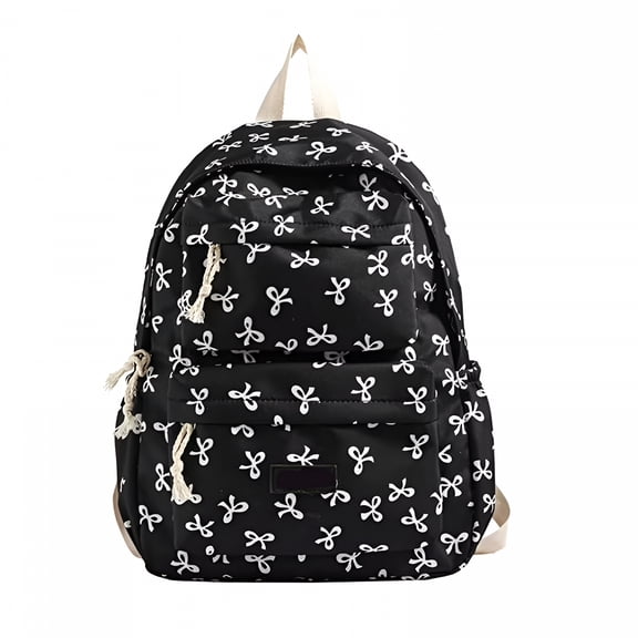 GASTROPOD Bow Backpack Cute Laptop Backpack Aesthetic Travel Daypack for Women Rucksack
