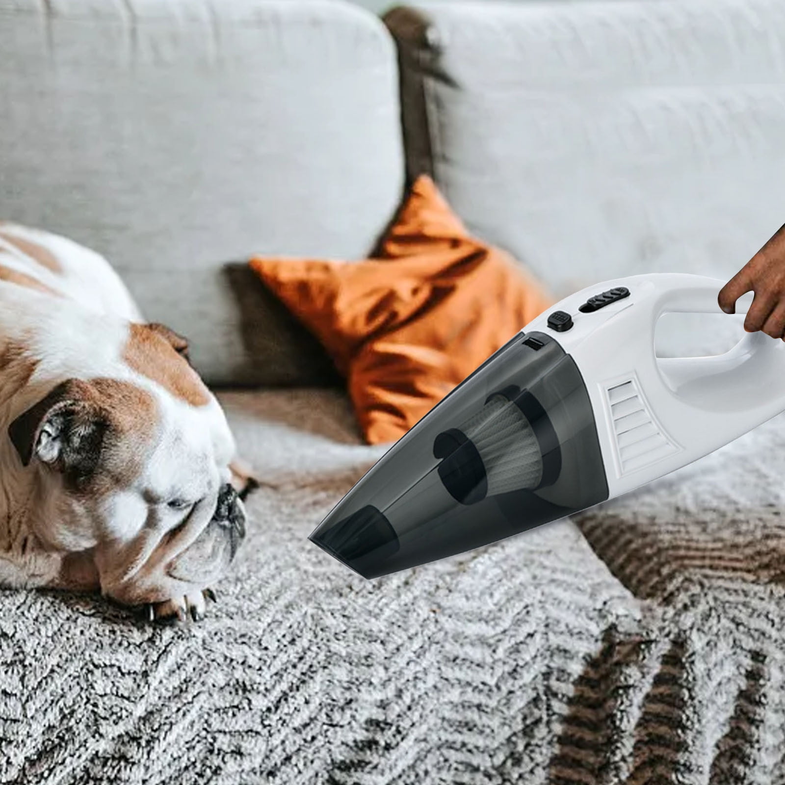 Handheld Vacuum Cordless Rechargeable 3-In-1 Dust Busters Cordless Rechargeable With USB Charge High Power Portable Car Handheld Vacuum Cleaner Hand Vacuums For Car/Home/Pet
