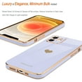 thumbnail image 5 of Entronix Love Heart Phone Case Compatible with iPhone 11, Slim Flexible Glossy TPU Cover, Purple, 5 of 7