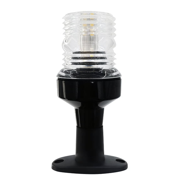 360 Degree All Round White LED Navigation Light for Marine Boats Plastic