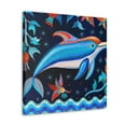 thumbnail image 2 of Dolphin Sunset Splendor - Canvas, 2 of 10