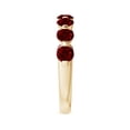 thumbnail image 4 of ANGARA Natural Floating Round 1.75 ct Ruby Semi Eternity Wedding Ring in 14K Yellow Gold for Women (Size-3.6mm) | July Birthstone, Birthday, Anniversary, Jewelry Gift for Women | Natural Ruby Ring, 4 of 10