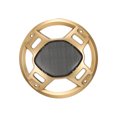 thumbnail image 1 of Unique Bargains Speaker Grill Cover 6' Mesh Subwoofer Grill Guard Protector for Home Audio DIY Gold, 1 of 7