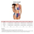 thumbnail image 5 of Traje De Baño De 2 Piezas, Transpirable, Ligero, Elástico, Lavado A Máquina, 100 % Poliéster, Traje De Baño Para Mujer, Estilo étnico Cómodo Para Actividades Acuáticas Para ANGGREK P1S, 5 of 5