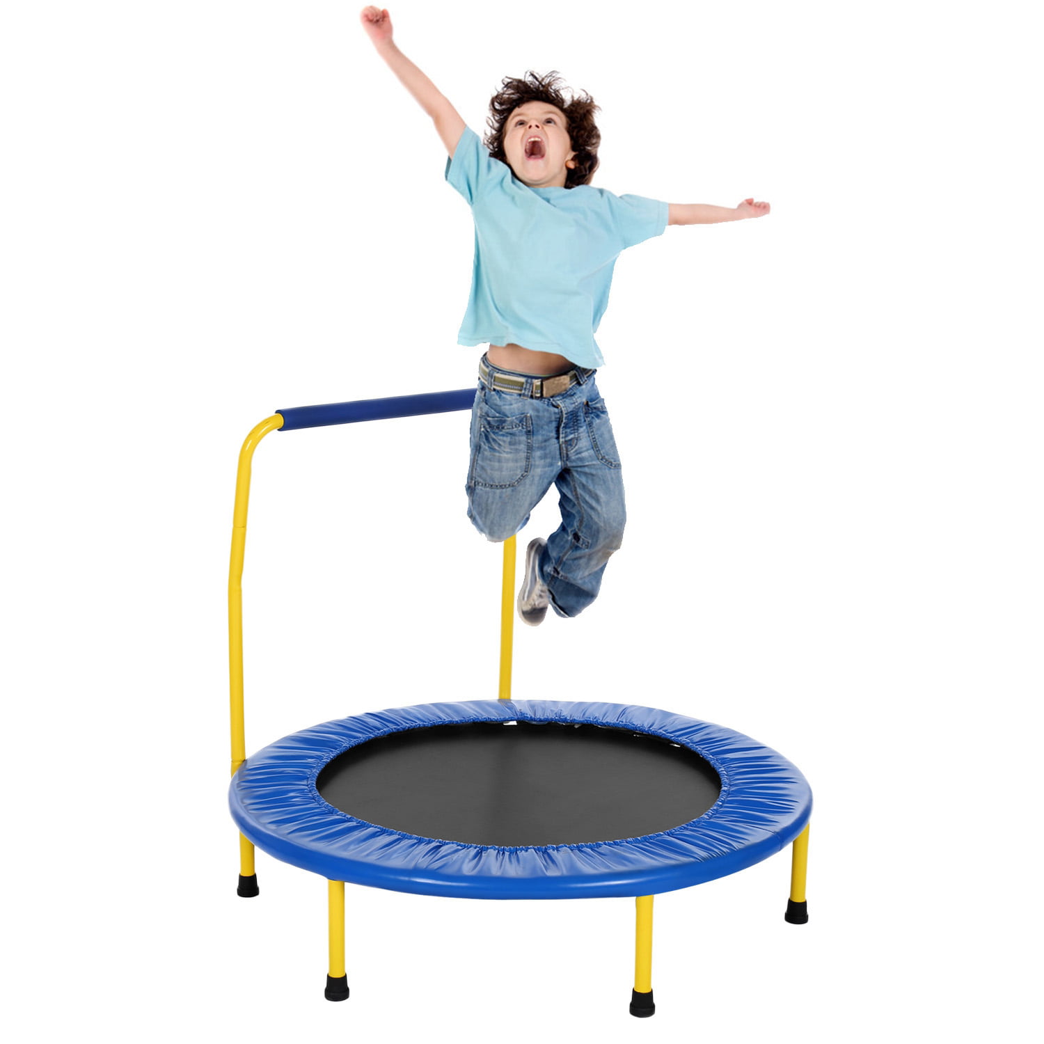 toddler trampoline with handle