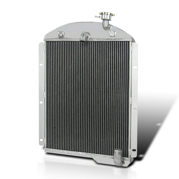 Spec-D Tuning 3-Row Aluminum Performance Cooling Radiator Compatible with 1941-1946 Chevy Truck L6