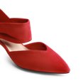 thumbnail image 2 of BURUDANI Women's Kitten Heels Low Pumps Shoes Pointed Closed Toe Slip on Dress Work Bridal Party Wedding, 2 of 6