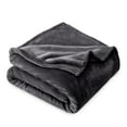 thumbnail image 1 of Bare Home Microplush Fleece Blanket - 300 GSM - Fuzzy Microfleece - Soft & Plush - King, Forged Iron Gray, 1 of 7
