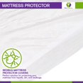thumbnail image 3 of Mars Wellness Waterproof Vinyl Mattress Protector and Cover - Zippered White  - 2 Pack - Hospital, 3 of 7