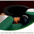 thumbnail image 5 of 6 Pcs Insert de Table de Poche de Remplacement, 4 Coins 2 Inserts de Coin pour Accessoires de Remplacement de Pare-Chocs de Table de Piscine, 5 of 5