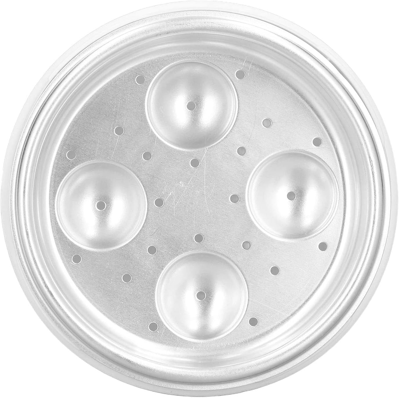 Microwave Egg Cooker, 4 Cavities Egg Cooker for Microwave Egg Boiler with Lid for Hard Boiled Eggs Microwavable Egg Poacher Cooking Kitchen Tools