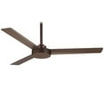 thumbnail image 2 of Ceiling Fan In Contemporary Style 11.75 Inches Tall By 52 Inches Wide-Oil Rubbed Bronze Finish-Oil Rubbed Bronze Blade Color Minka Aire Fans F524-Orb, 2 of 2