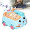 thumbnail image 4 of Teléfono Eléctrico Teléfono Toy Simulación Educativa Teléfono Juguete Con Efecto de Música Ligera, 4 of 7