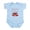 Sky Blue, variant on CafePress - Polish Christmas Infant Bodysuit - Baby Light Bodysuit, Size Newborn - 24 Months