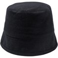 thumbnail image 6 of CoCopeaunts Bucket Hat for Women Spring Summer Suede Irregular Flat Top Bucket Cap Solid Color Fisherman Hats Outdoor Travel, 6 of 8
