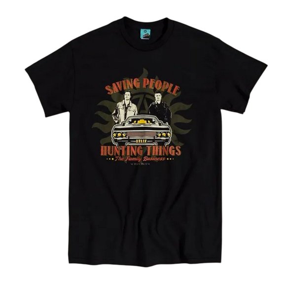 Supernatural Adult The Family Business T-Shirt