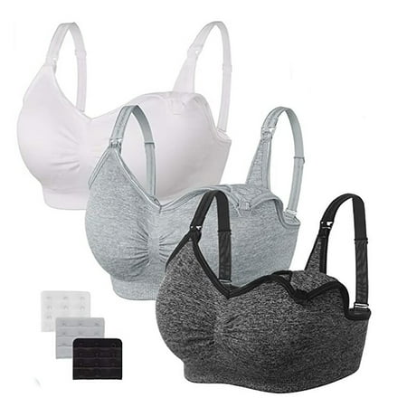 

3PC Sports Bra-Padded Seamless High Impact Support For Yoga Workout Fitness