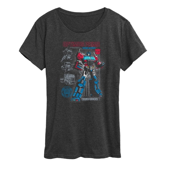 Transformers - Optimus Prime - Women's Short Sleeve Graphic T-Shirt