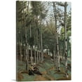thumbnail image 1 of ARTCANVAS Paysage Breton Canvas Art Print by Jean-Baptiste-Camille Corot - Size: 40" x 26" (0.75" Deep), 1 of 9