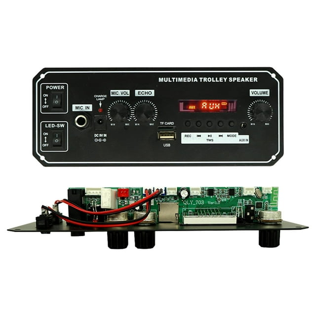 Módulo de placa de decodificación de MP3 Bluetooth, placa de amplificador de audio Función de memoria de apagado de decodificación , sin pérdidas,