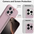 thumbnail image 4 of MYKOMI for iPhone 16 Pro Case Silicone,with [Full Camera Protection][Soft Anti-Scratch Microfiber Lining],Liquid Silicone Ultra Slim Shockproof Phone Case for Men Women Girls, 4 of 7