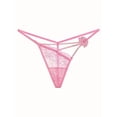 thumbnail image 1 of Tangas con bordado de encaje, bragas transparentes de malla hueca, lencería y ropa interior sexy para mujer, 1 of 5