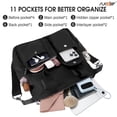 thumbnail image 4 of SUOSDEY Casual Tote Bags for Women with Multiple Pockets,Large Capacity Nylon Crossbody Work Shoulder Handbag for Ladies, 4 of 8