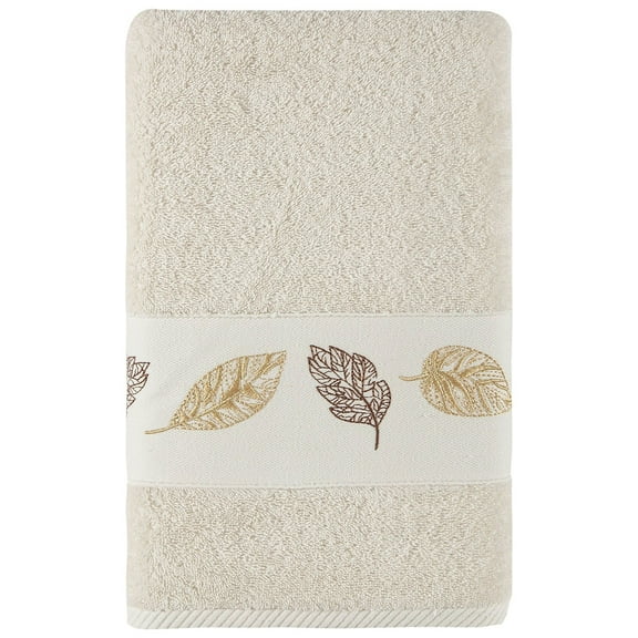 Ozan Premium Home Amphora Collection 100% Turkish Cotton Bath Towel Cream