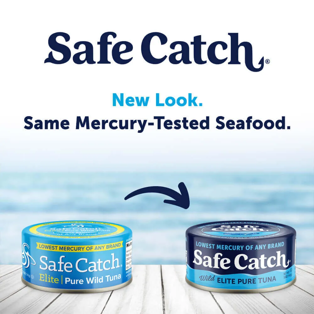 Pack of 12, Safecatch Wild Elite Pure Tuna, 5 oz