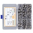 thumbnail image 2 of Lock Nuts,181PCS Hardware Nuts 6 Hardware Nuts Insert Nut High-Precision Functionality, 2 of 8