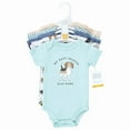 thumbnail image 2 of Hudson Baby Short Sleeve Bodysuits, 5-Pack, Newborn- 24 Months, 2 of 7